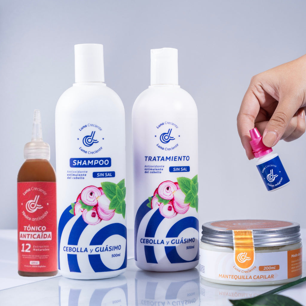 KIT ANTI-CAÍDA EXCESIVA, CRECIMIENTO Y REPARACIÓN E HIDRATACIÓN EXTREMA
